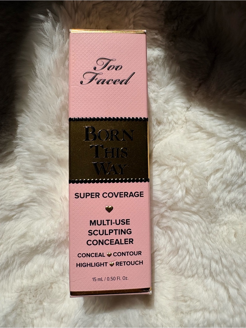 NWT Too Faced Born This Way Super Coverage Multi-Use Sculpting Concealer-Vanilla